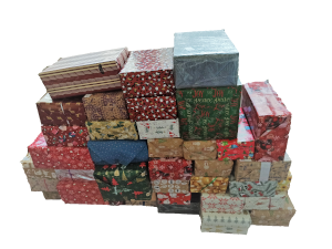 Vánoční krabice od bot 2021